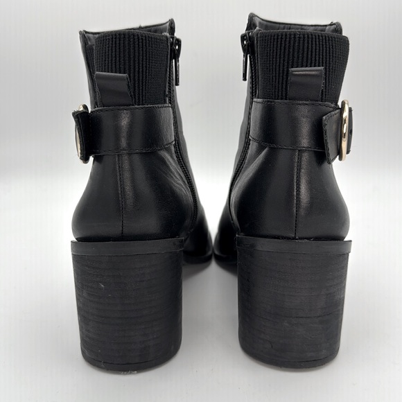 ALDO - women’s Rosaldee ankle bootie black genuine leather heeled boots size 8 - Picture 7 of 11